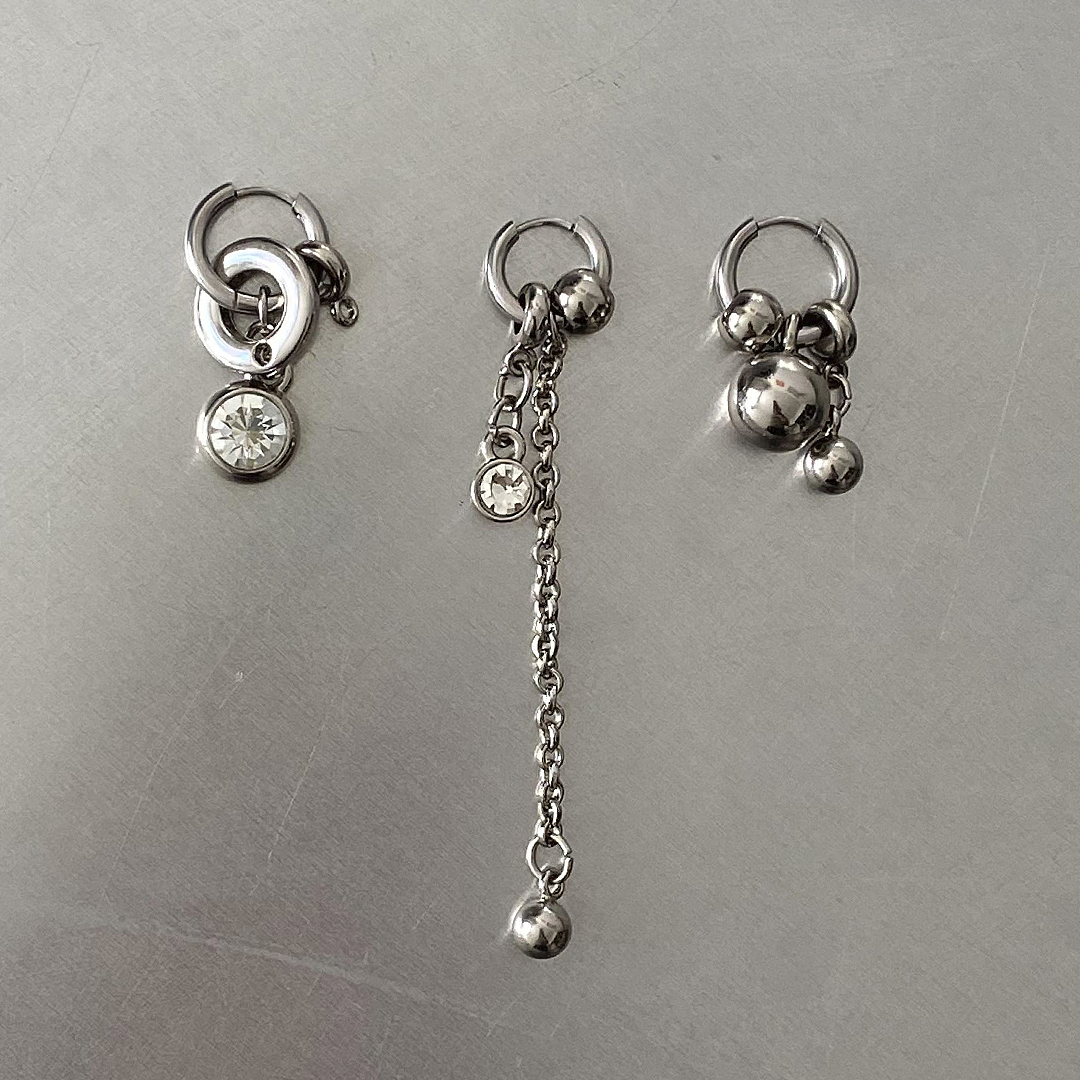 conjunto de brincos e.005