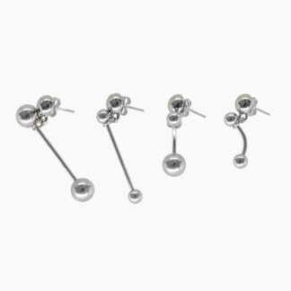 conjunto de brincos e. robertas