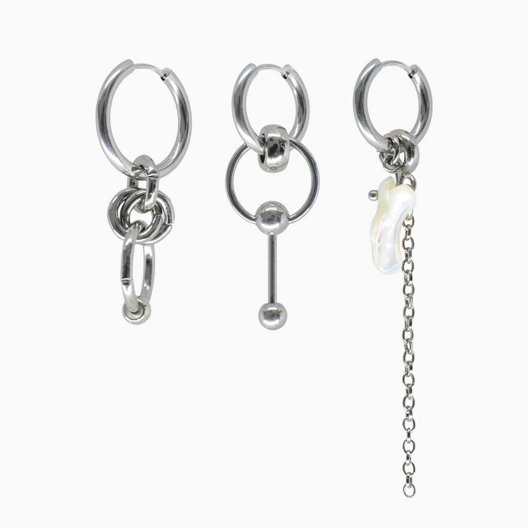 conjunto de brincos e. danielly